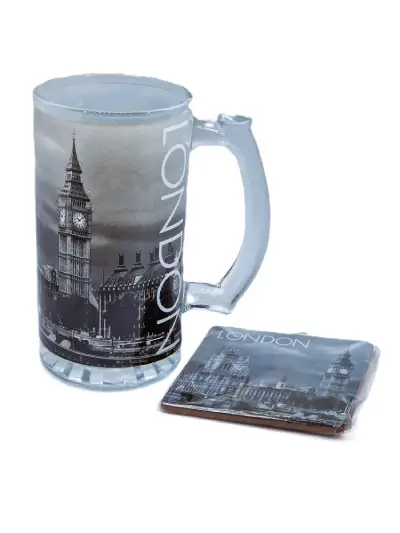 london-bierglas-und-untersetzer